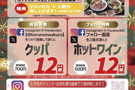 2025年12月のチラシ